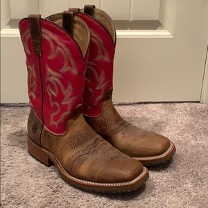 Double H square toe boots
